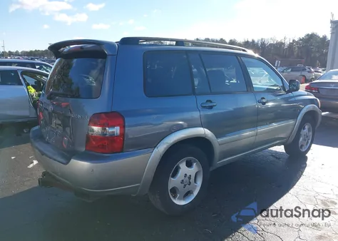 2004 Toyota Highlander Limited V6 from USA, damaged, VIN JTEDP21A040009539